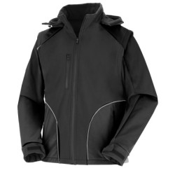 Softshell TERMINIO front nero