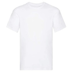 T-Shirt Unisex Manica corta (Bianca)