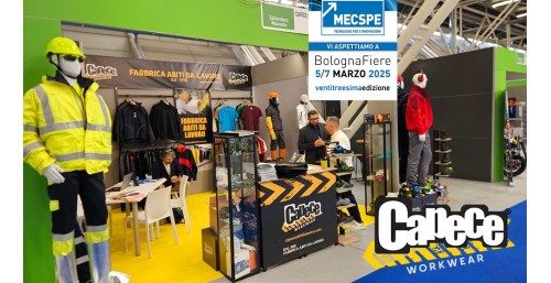CAPECE Workwear al MECSPE Bologna 2025